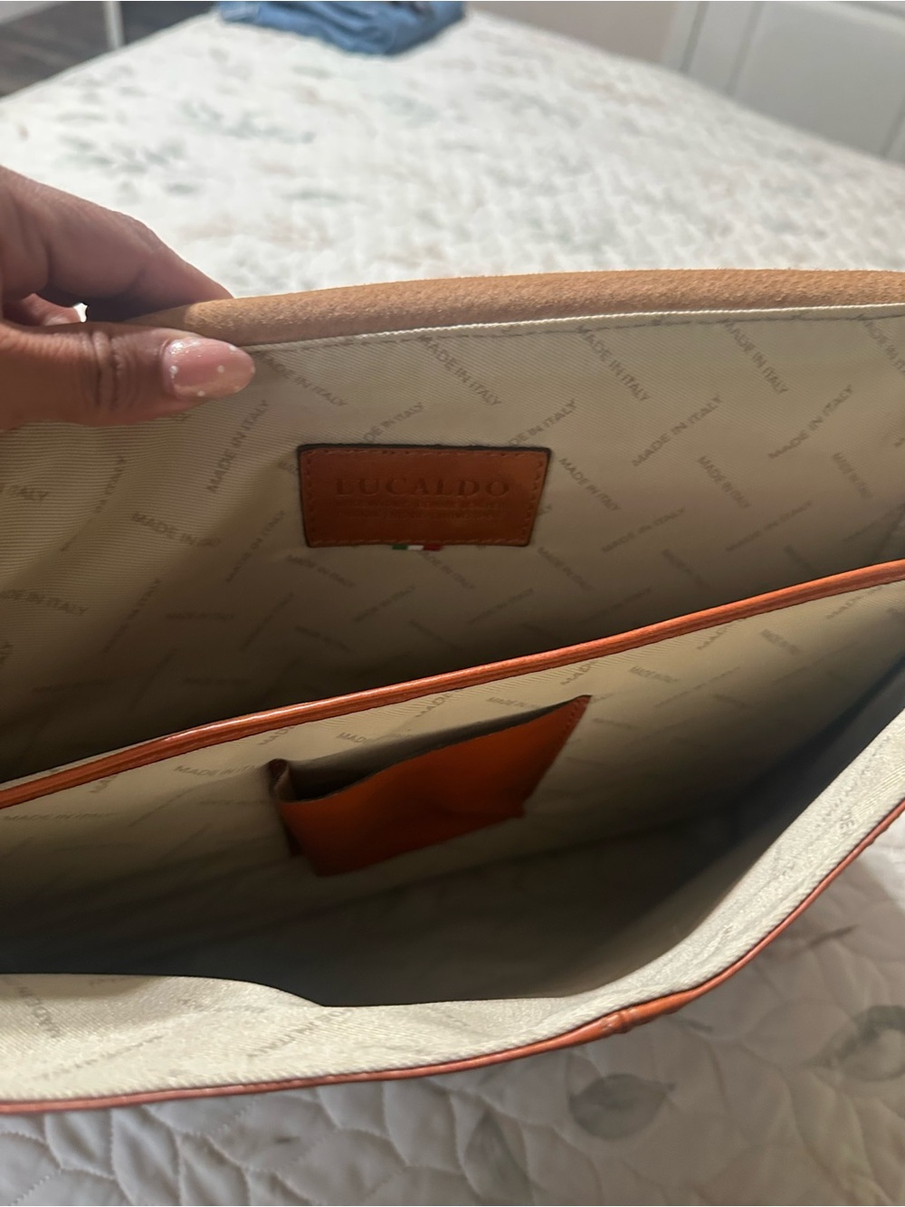 Classic Leather Messenger Bag - Brown *Great work/laptop bag* - Picture 9 of 10